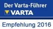 Logo Der Varta-Führer Empfehlung 2016